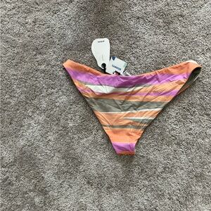 Prana Multicolor Striped Bikini Bottom